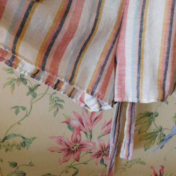 🦅 Fall Striped Romper XS 🌳🍃 - Picture 11 of 11